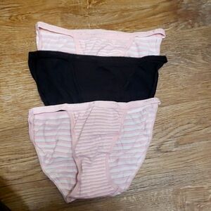 3 pair Victoria's secret string bikini panties